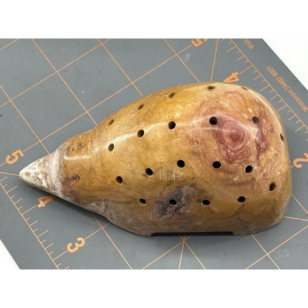 Handcrafted Stone‎ Porcupine Toothpick Holder Sculpture